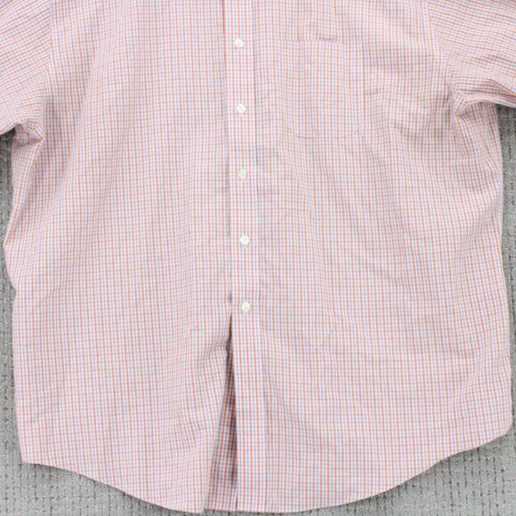Brook Brothers Shirt Mens 2XL Multicolor Plaid Short Sleeve Button Down Collared - Picture 4 of 9
